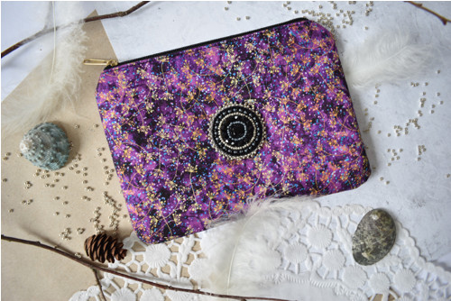 "FLAT BAG" - Purple — foto 1