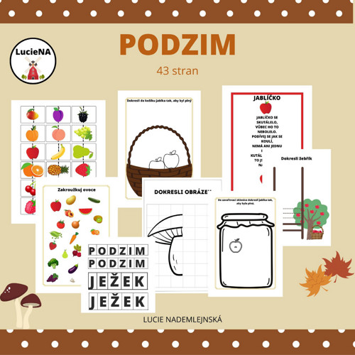 PODZIM - pracovní listy