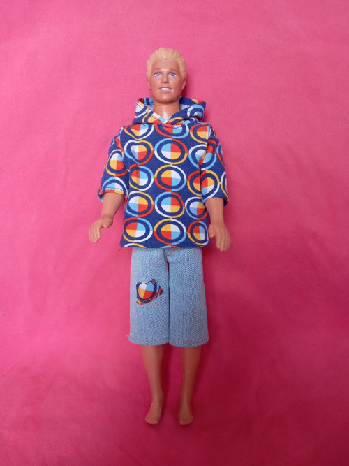 MEGAVÝPRODEJ- Triko s kapucí, tříčtvrťáky pro Kena — foto 1