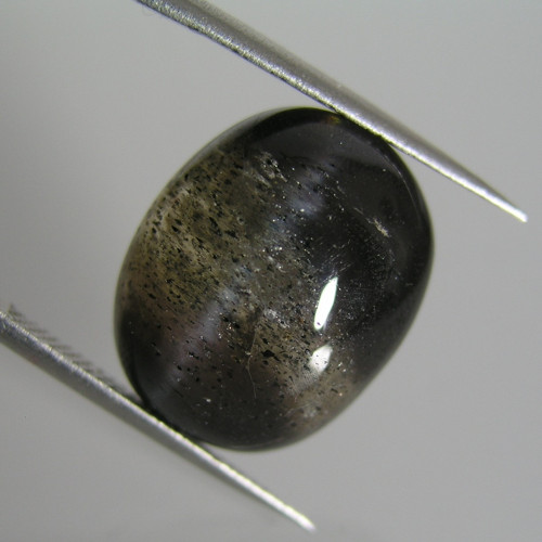 Skapolit s vměsky, kočičí oko, 19,1x15,3 mm