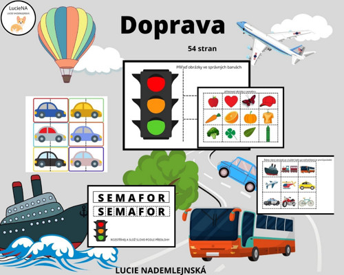 Výukový soubor pro MŠ DOPRAVA