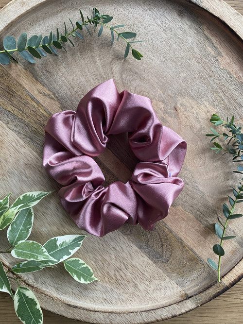 Scrunchie velká světle růžová - poslední kus — foto 1