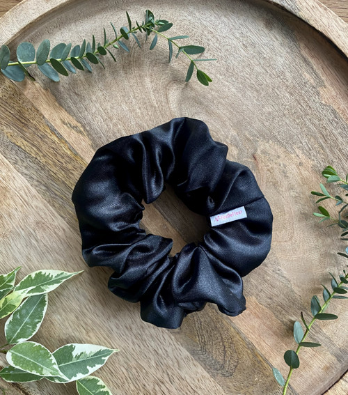 Scrunchie velká černá - poslední kus — foto 1