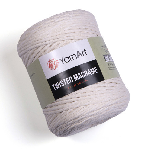 Příze Twisted Macrame - smetanová — foto 1