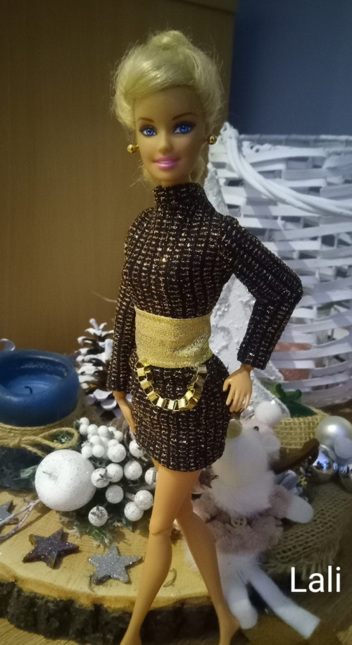 Společenské šaty pro Barbie