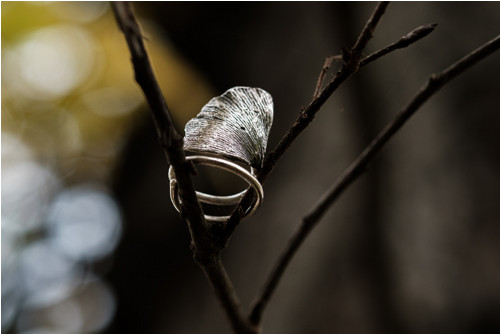 Prsten Gingko nastavitelný — foto 1