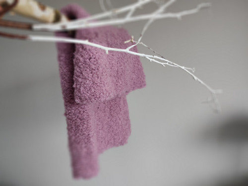 Staroružové bouclé — foto 1