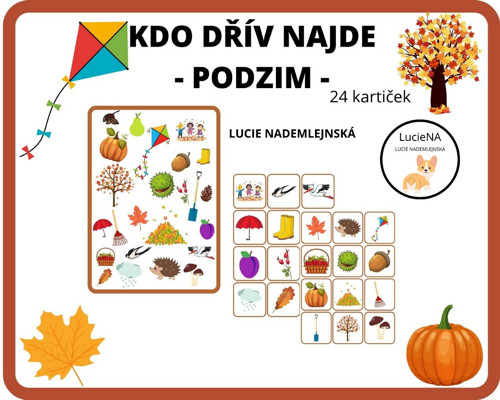 Kdo dřív najde - PODZIM — foto 1