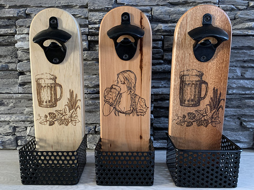 Nástěnné otviraky na pivo