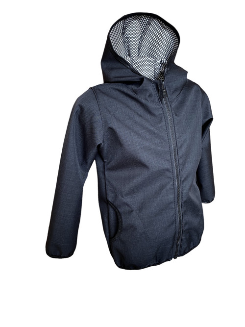 Softshell bunda dětská ČERNÁ/JARNÍ v. 74-146
