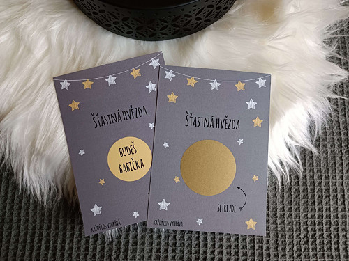 Stírací los Šťastná hvězda - Budeš babička