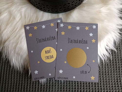 Stírací los Šťastná hvězda - Budeš strejda