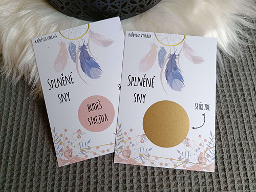 Stírací los Splněné sny - Budeš strejda