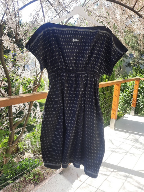Šaty Bali Folk blue — foto 1