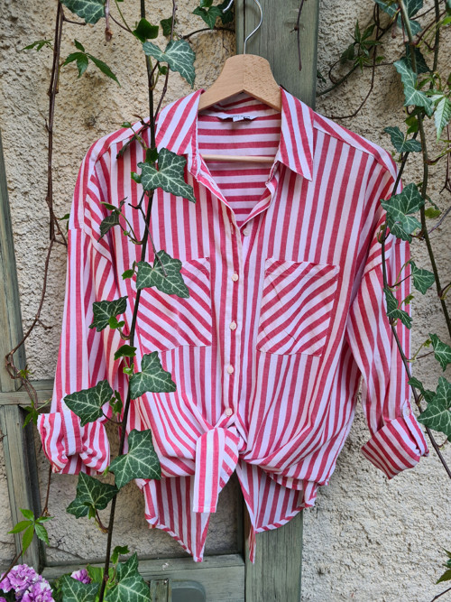 Boho proužek, oversized S/M/L — foto 1