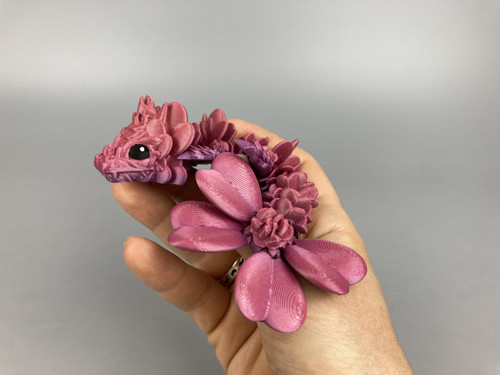 MIMINKO jetelového draka - 16cm, 3D tisk — foto 1