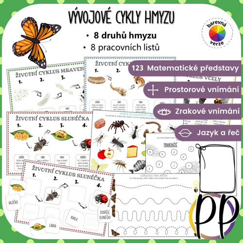 Vývojové cykly hmyzu (PDF)