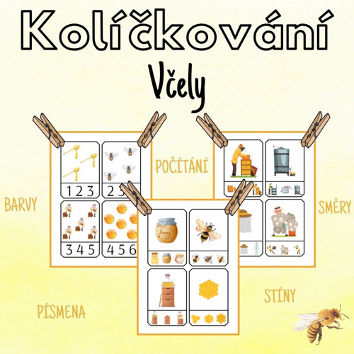 Včely, kolíčkování