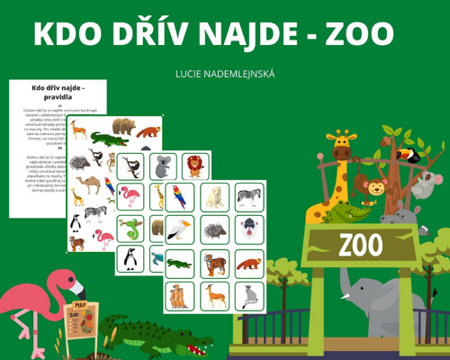 Kdo dřív najde - ZOO