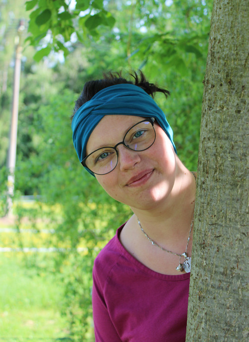 Čelenka " mořská " jednobarevná
