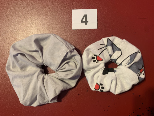 Látková gumička do vlasů - set č.4