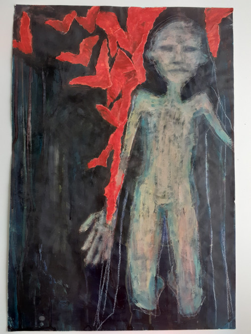 The colour has gone (40,5 x 59 cm)