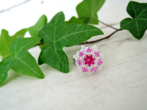 Swarovski prstýnek "Pink"- dětský! — foto 1