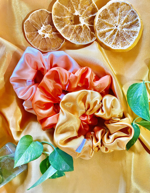 Sada 3 scrunchies Aperol Spritz — foto 1