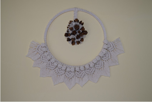 Macramé závěsná dekorace