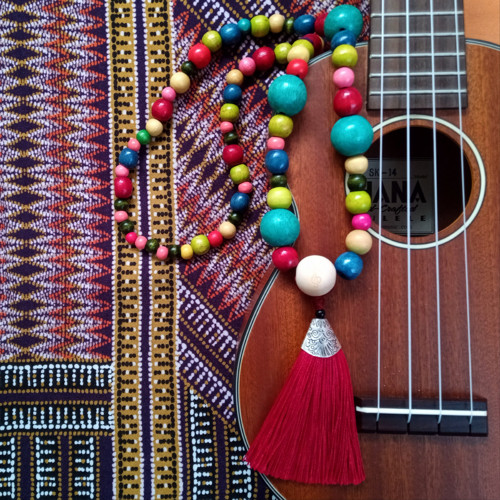 Hippie léto – maxi náhrdelník — foto 1