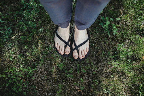 Soulad barefoot ručně šité sandále z pravé kůže