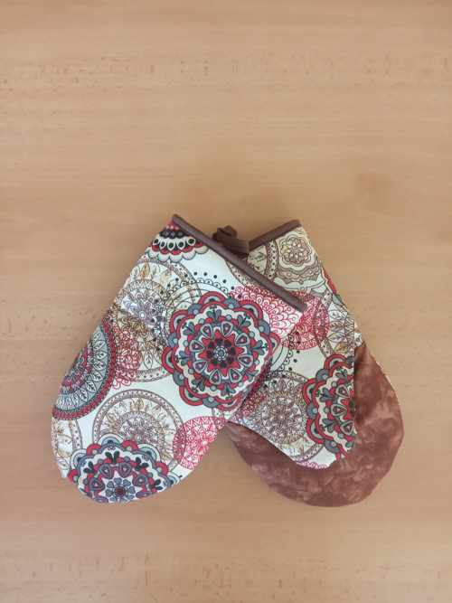 Kuchyňské rukavice - Mandala — foto 1