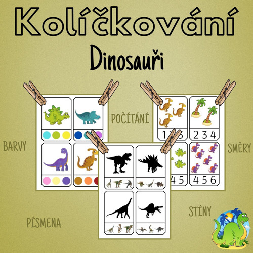 Dinosauři, kolíčkování