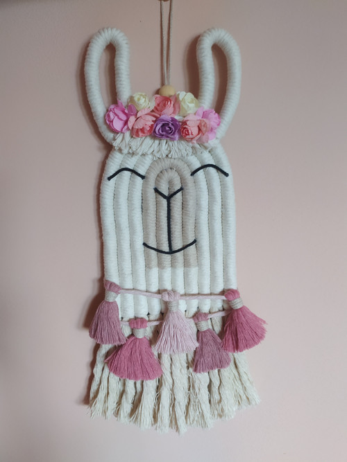 Macramé Lama