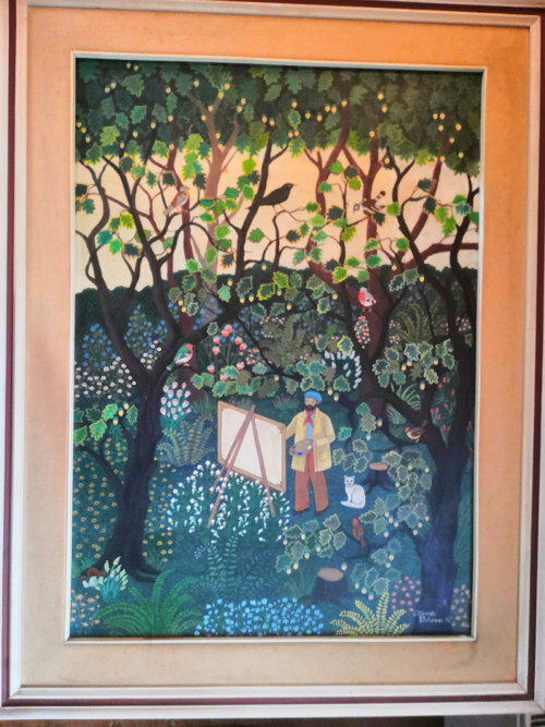 Lesní malíř 50 x 70