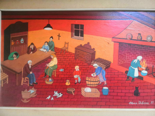 V kuchyni 30x50