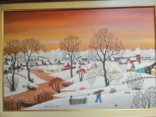 Zima 60x40 — foto 1