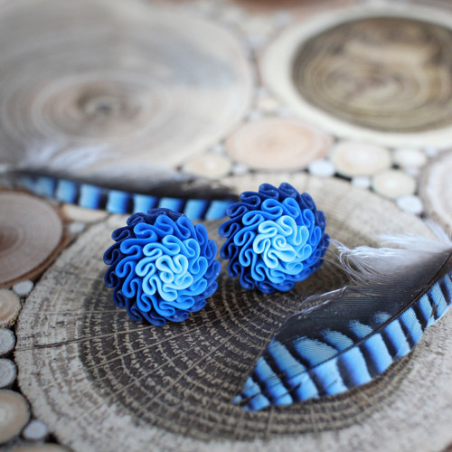 Náušnice Blue — foto 1