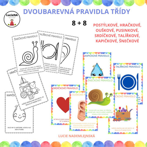 Dvoubarevná Pravidla Třídy