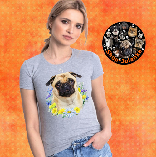 Mops Dámské Tričko