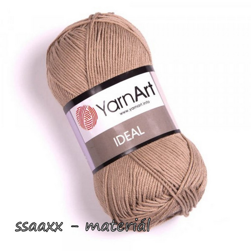 Příze IDEAL ~ 234 ~ hnědo-béžová