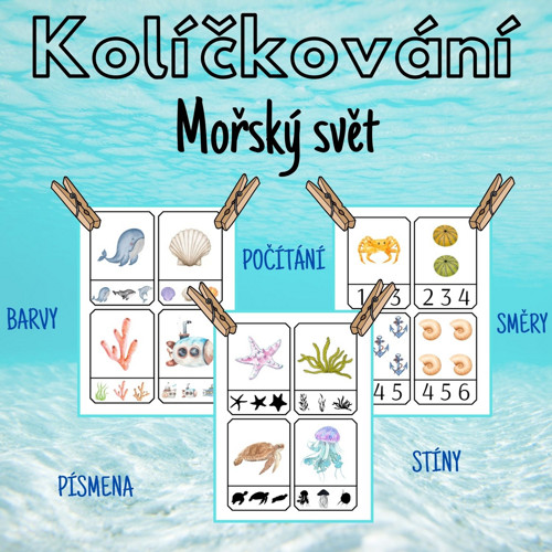 Mořský svět, kolíčkování