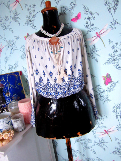 Crop top boho Mamma Mia — foto 1