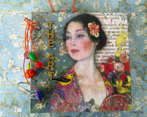 Umění - scrapbookový zápisník — foto 1