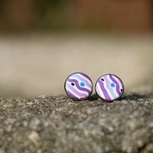Mandelinky fialové - pecky 11 mm
