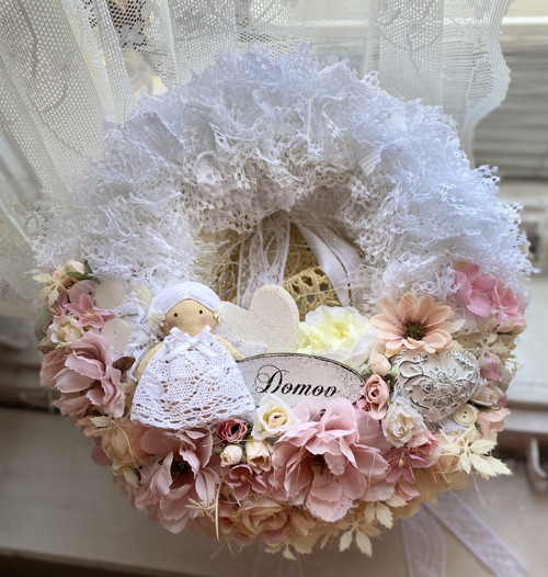 Shabby chic věneček — foto 1