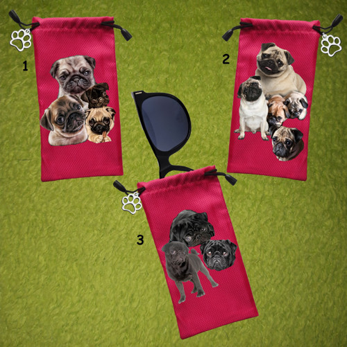 Mops Sáček Na Sluneční Brýle — foto 1