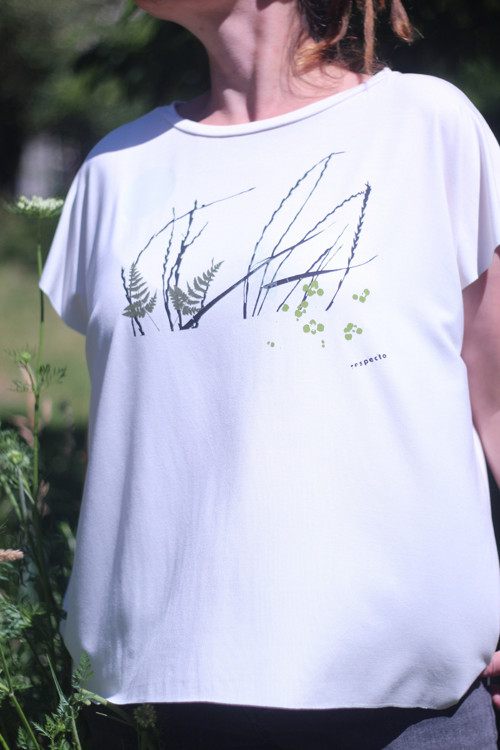 Svítící oversized triko bambus ............ M - XL — foto 1