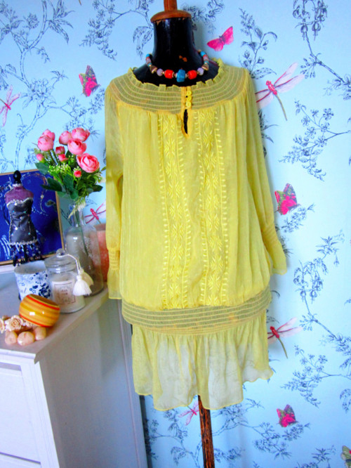 Boho tunika fresh pozitiv — foto 1