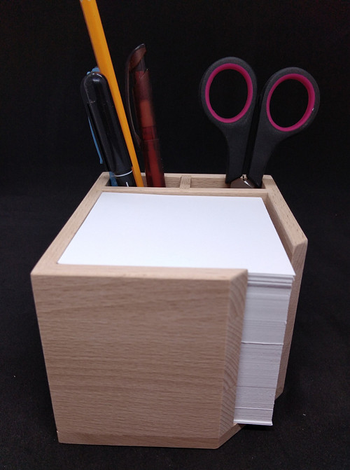 Dřevěný organizér 10x12,6x8cm